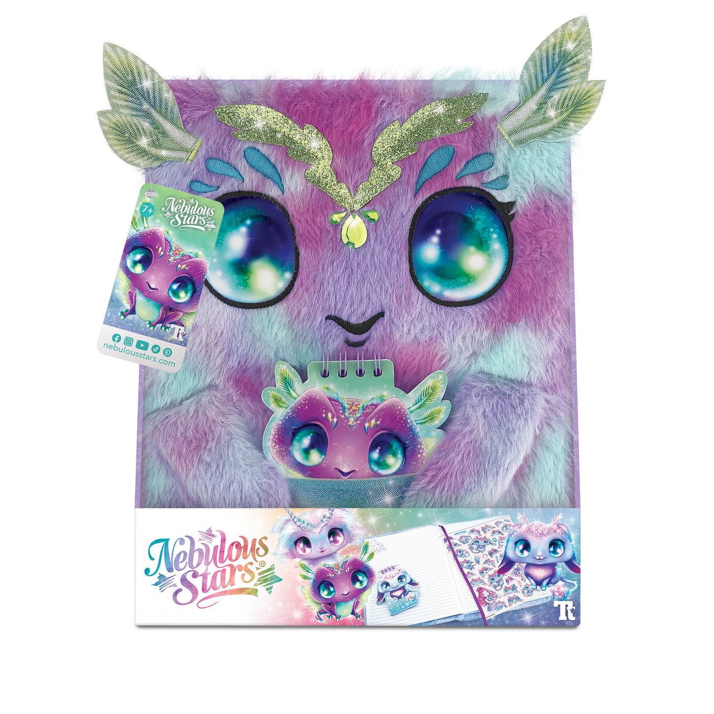 Fuzzy Diary - Large With Notepad - Lilya