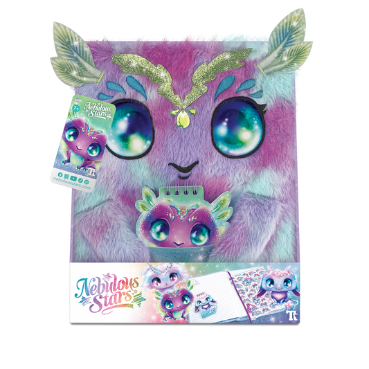 Fuzzy Diary - Large With Notepad - Lilya