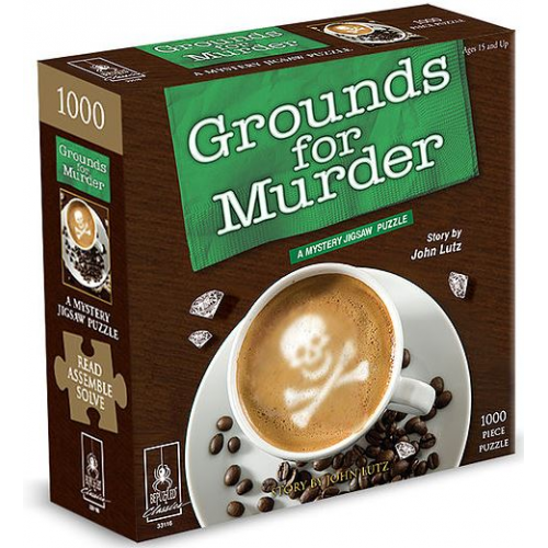 1000 piece - Grounds for Murder - Puzzle and Murder Mystery