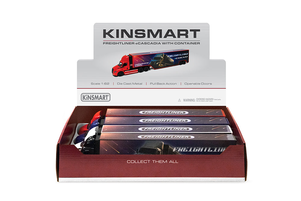Die Cast - Freightliner Ecascadia - Kinsmart