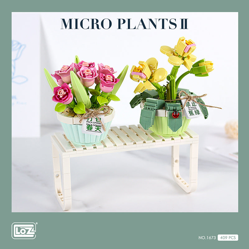 Spring Tulip and Orchid - LOZ Block