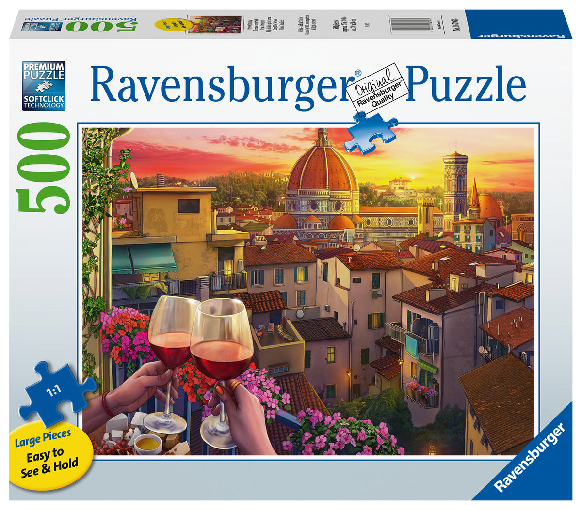 500 Piece - Cozy Wine Terrace - Ravensburger