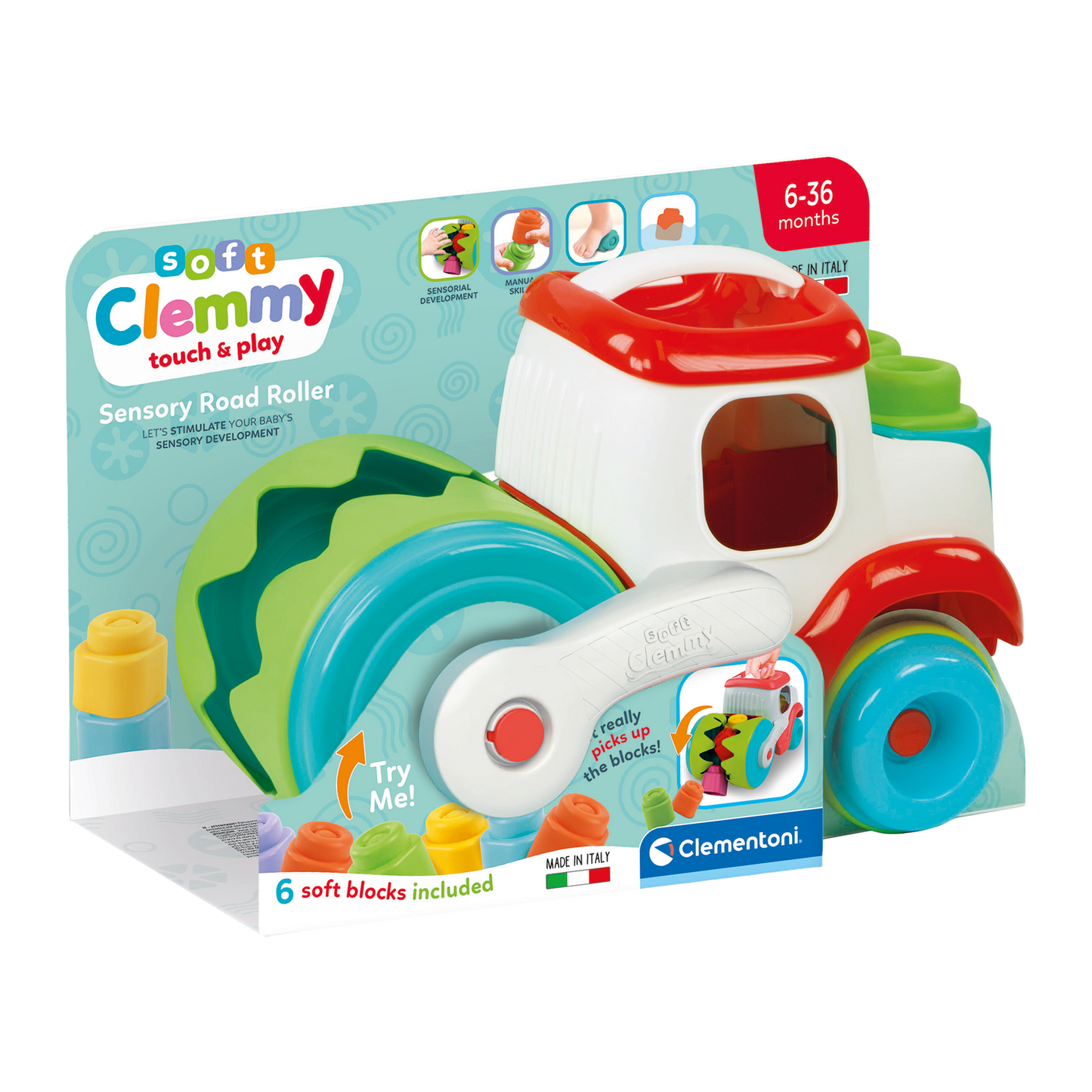 Sensory Road Roller - Soft Clemmy