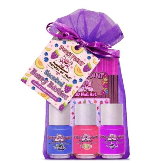Piggy Paint Gift Set - Scented Berry Besties