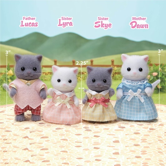 Persian Cat Family - Calico Critters