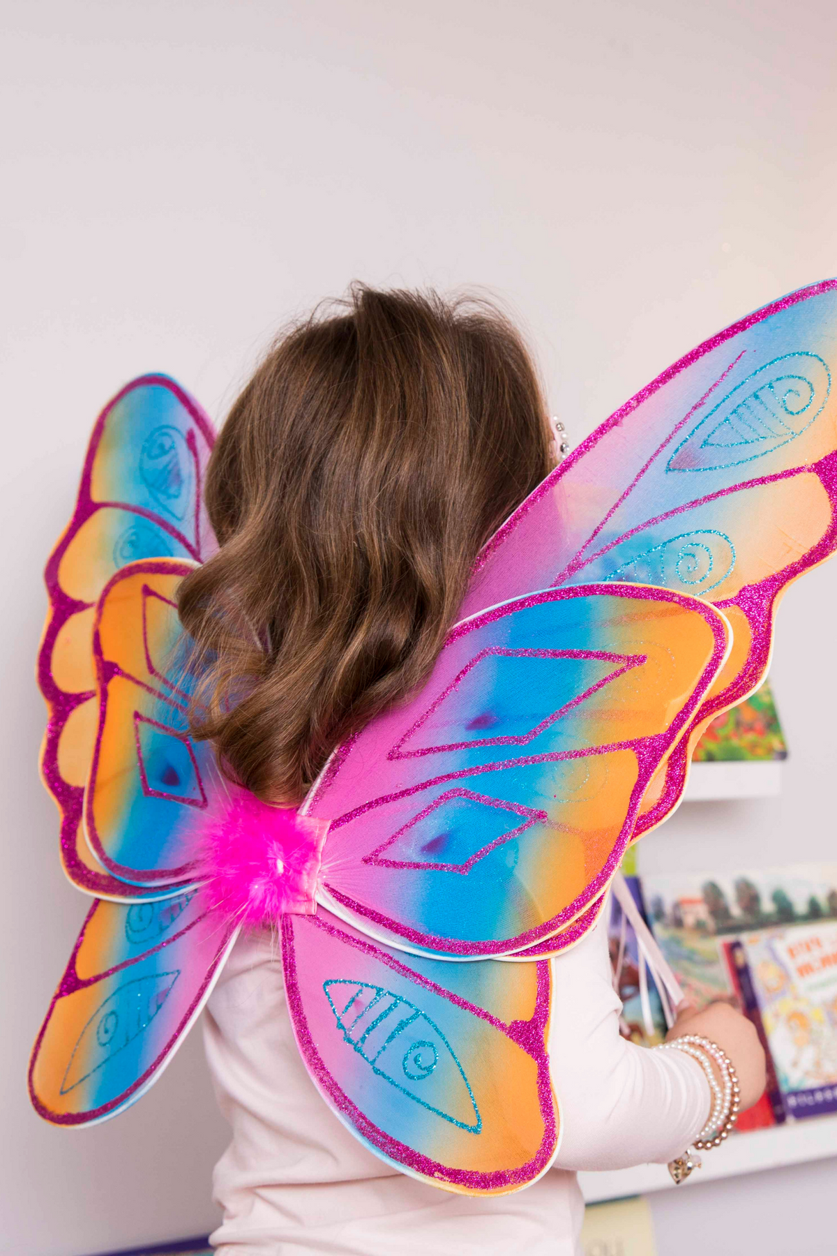Wings - Glitter/Fuchsia - 16890 - Great Pretenders