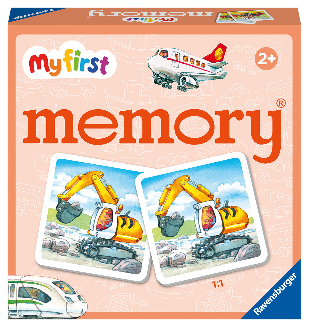 My First Memory Game - Vehicles - Ravensburger