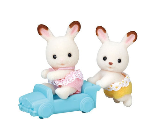 Chocolate Rabbit Twins - Calico Critters