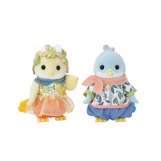 Citrus Bird Family - Calico Critters