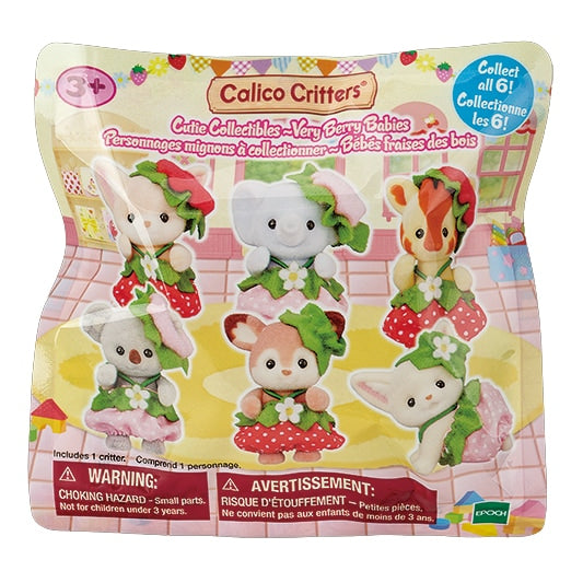 Blind Bag - Cutie Collectibles - Very Berry Babies - Calico Critters