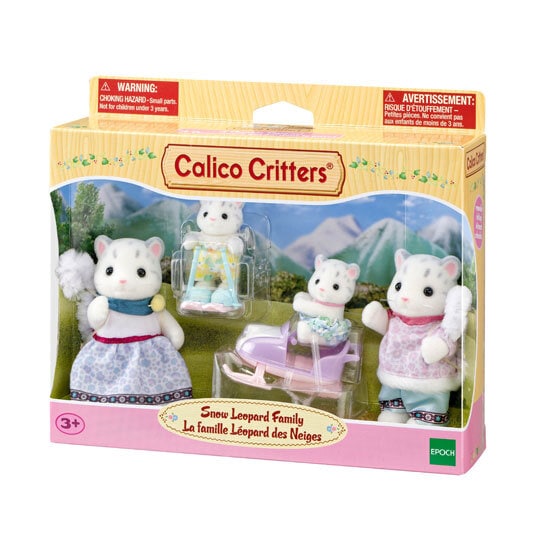 Snow Leopard Family - Calico Critters