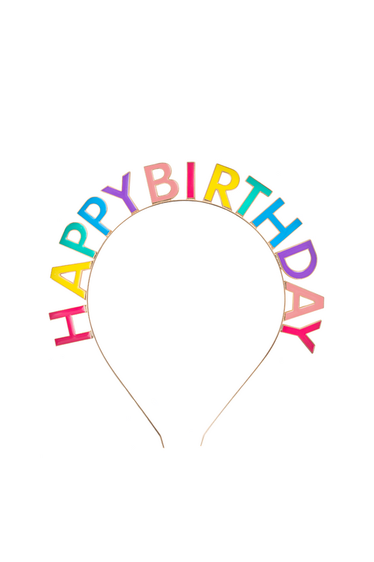 Headband - Happy Birthday - 89070 - Great Pretenders