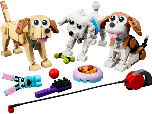Lego - Adorable Dogs 31137 - Creator 3-in1