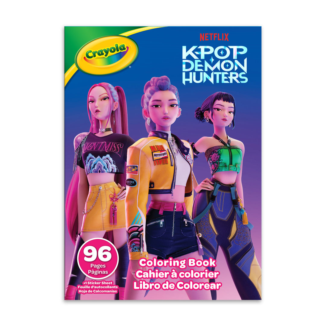 Colouring Book - K-Pop Demon Hunters - Crayola