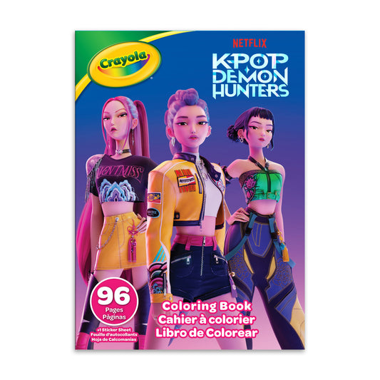 Colouring Book - K-Pop Demon Hunters - Crayola