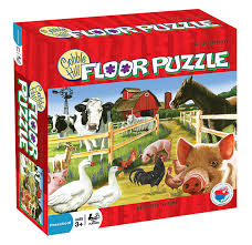 36 Piece - Welcome to the Farm Floor Puzzle - Cobble Hill