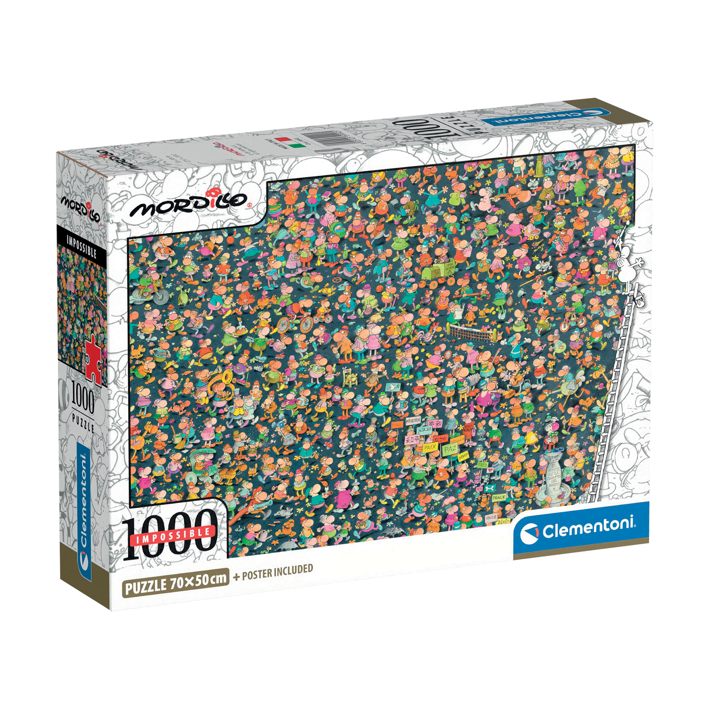 1000 Piece - Impossible Puzzle! - Mordillo