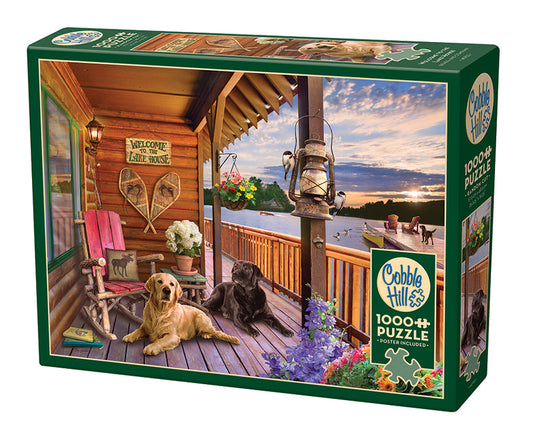 1000 Piece - Welcome To The Lakehouse - Cobble Hill