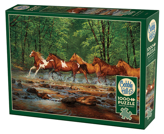 1000 Piece - Spring Creek Run - Cobble Hill