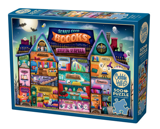500 Piece - Scary Good Books - Cobble Hill