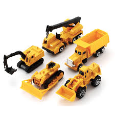 5-Piece Construction Vehicle Set - Welly