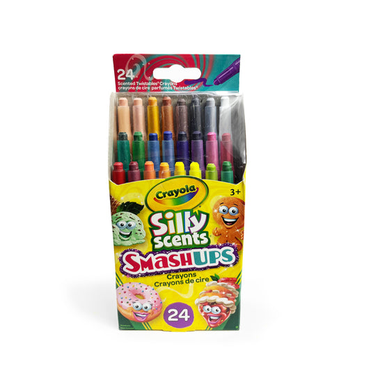 Crayons - Silly Scents Smashups - 24 Count - Crayola