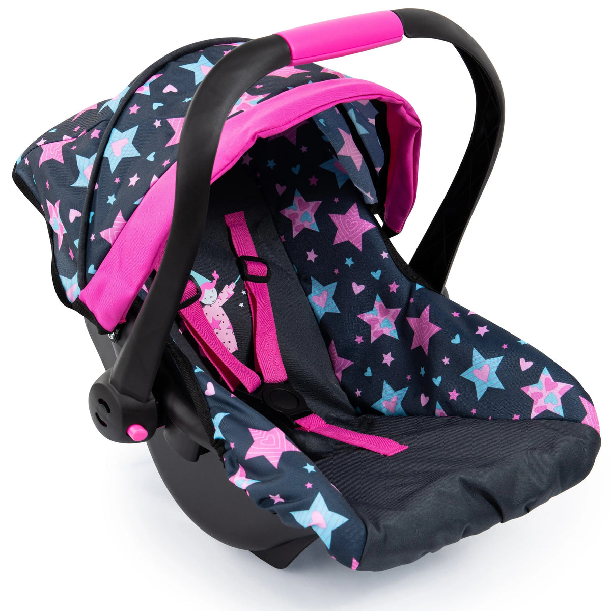 Car Seat with Canopy - Star Pattern - Bayer