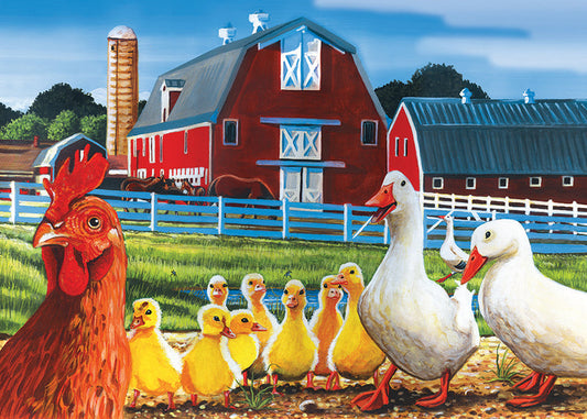 35 Piece Tray Puzzle - Dwight's Ducks