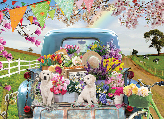 35 Piece Tray Puzzle - Country Road