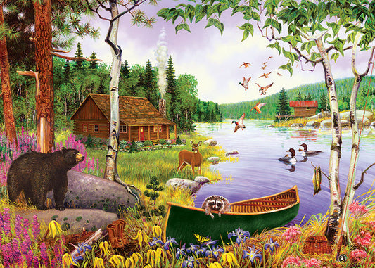 35 Piece Tray Puzzle - Bear Lake