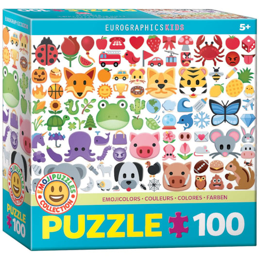 100 piece - Emoji Colors