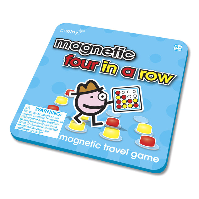 Four In A Row - Magnetic Travel Game - Toysmith