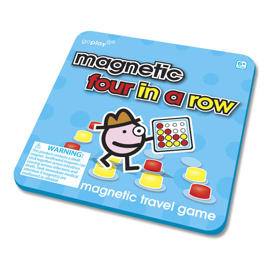 Four In A Row - Magnetic Travel Game - Toysmith