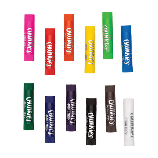 Chunkies Paint Sticks - Set of 12 - ooly