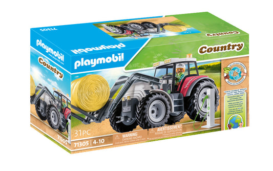 Large Tractor with Accessories - 71305 - Playmobil