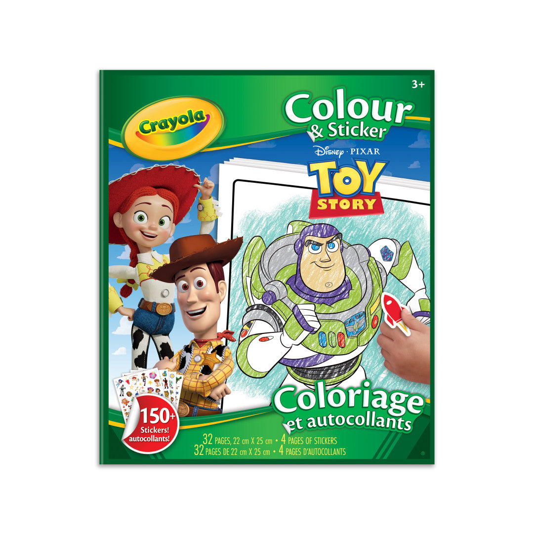 Colour & Sticker - Toy Story - Crayola