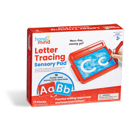 Letter Tracing Sensory Pad - Hand2Mind