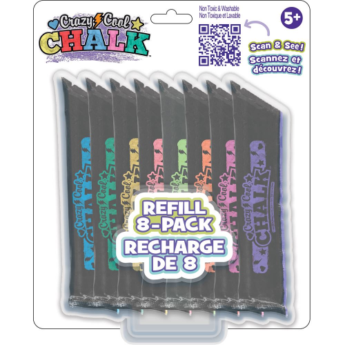 Crazy Cool Chalk - Refill 8-Pack - Alex
