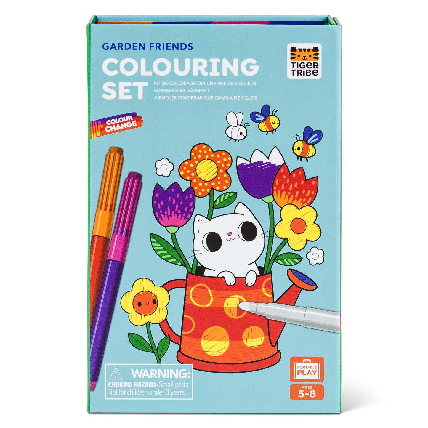 Colouring Set - Garden Friends - Tiger Tribe