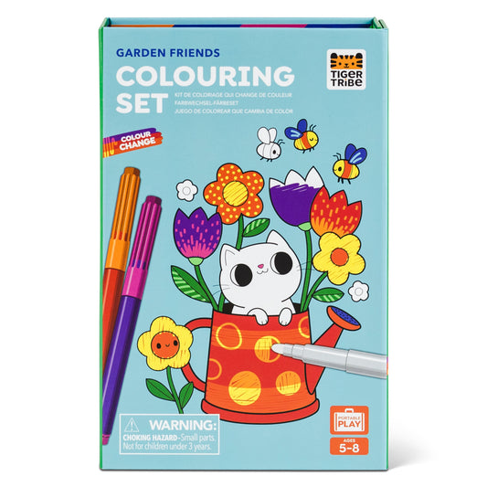 Colouring Set - Garden Friends - Tiger Tribe