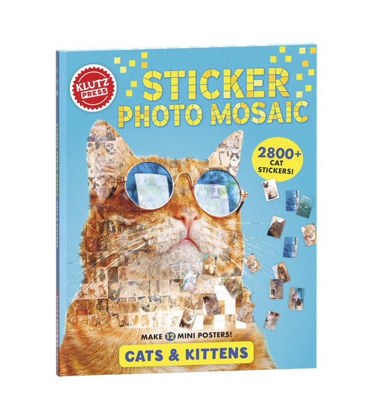 Sticker Photo Mosaic: Cats &amp; Kittens