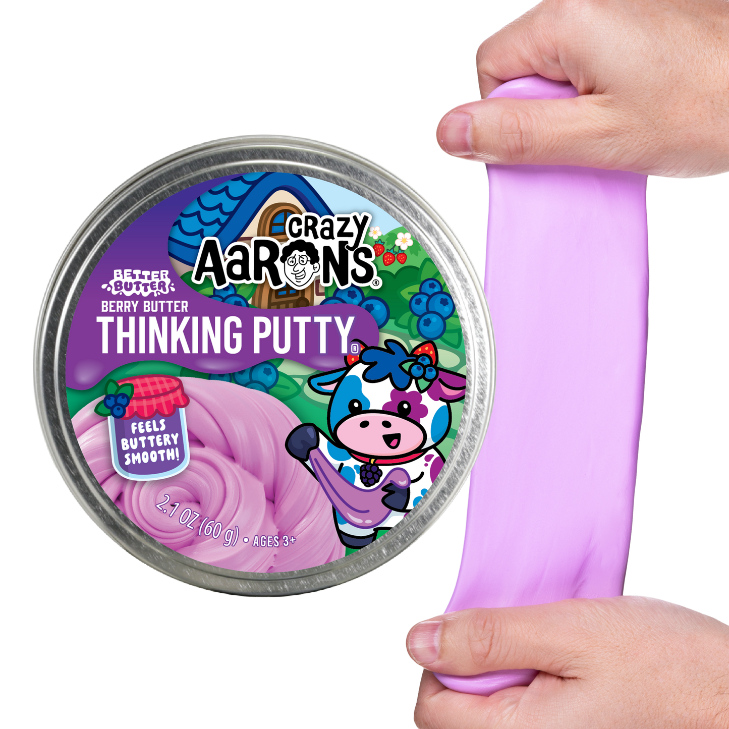 Thinking Putty - Berry Butter - Crazy Aaron’s