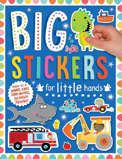 Big Stickers For Little Hands - Blue