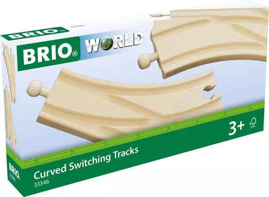 Curved Switching Tracks - Brio - 33346