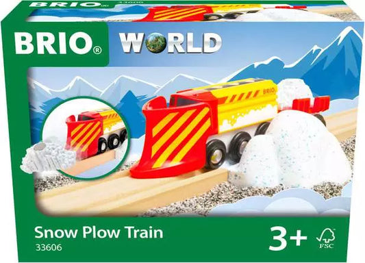 Snow Plow Train - 33606 - Brio