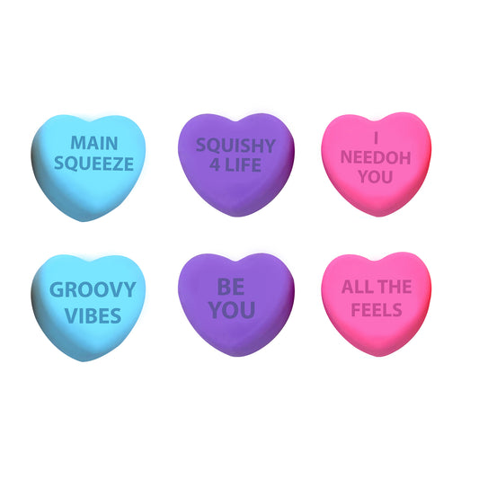 Needoh - Squeeze Hearts (Various Colours) - Schylling