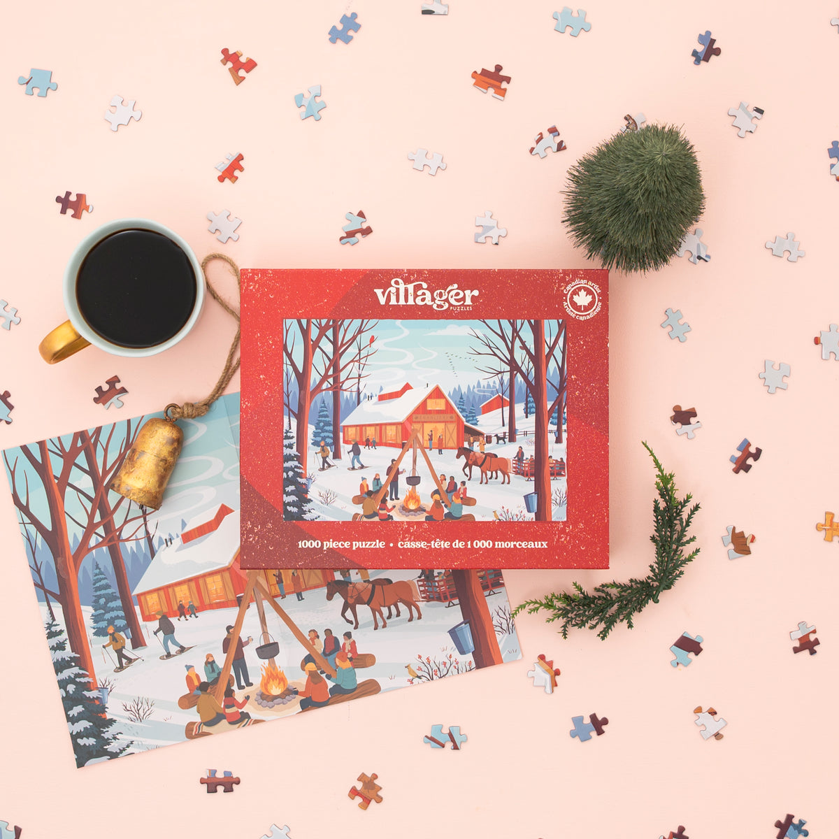 1000 Piece - Cabane a Sucre - Villager Puzzles