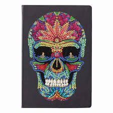 Crystal Art Notebook - Skull - Craft Buddy