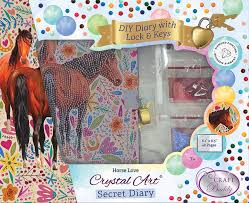 Crystal Art Secret Diary - Horse Love