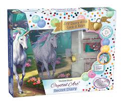 Crystal Art Secret Diary - Unicorn Stroll